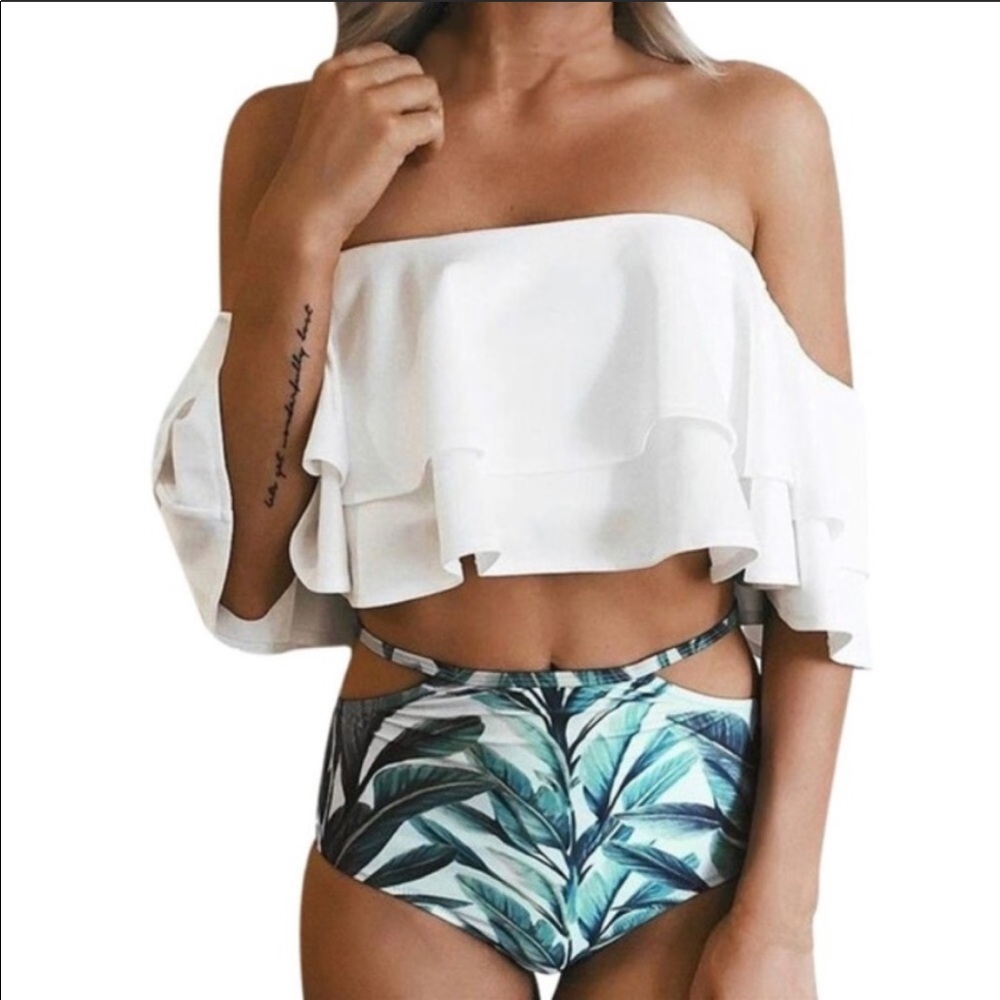Palm Print Bikini